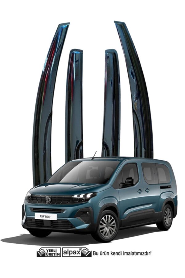 Peugeot Rifter Oto Rüzgarlık Aracınıza Özel Olarak Tasarlanarak Üretilmiştir