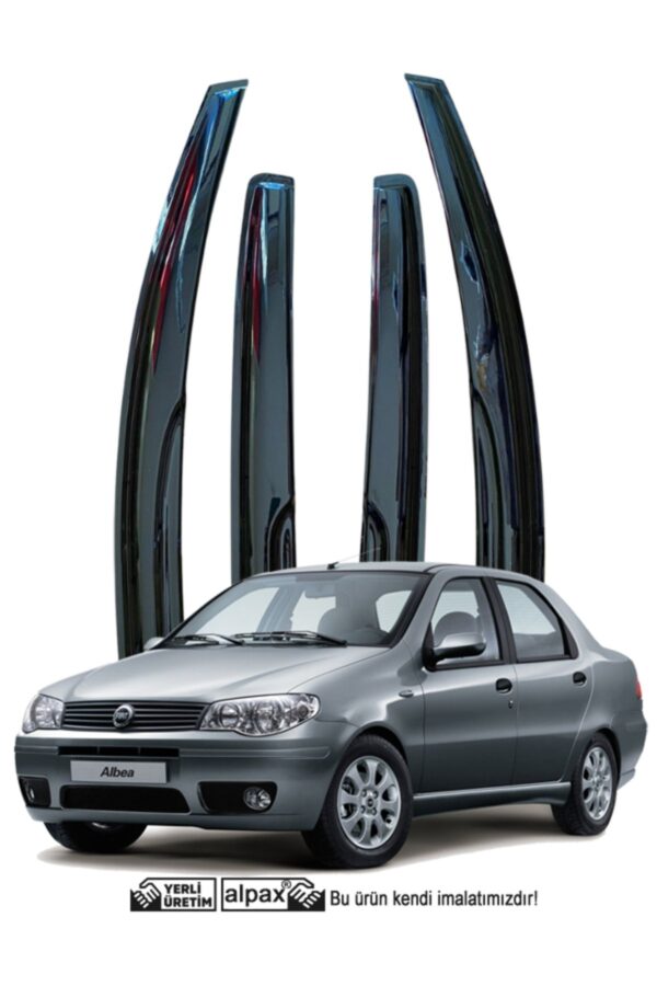 Fiat Albea Oto Rüzgarlık Aracınıza Özel Olarak Tasarlanarak Üretilmiştir