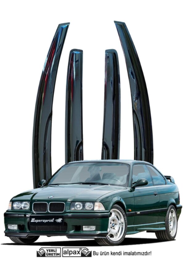 Bmw E36 Oto Rüzgarlık Aracınıza Özel Olarak Tasarlanarak Üretilmiştir