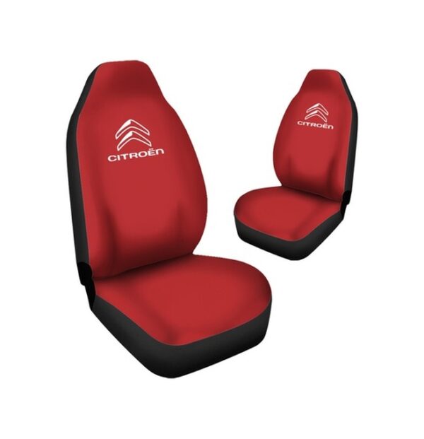 Citroen C-Elysee Araca Özel Oto Koltuk Kılıfı Pro - Kırmızı