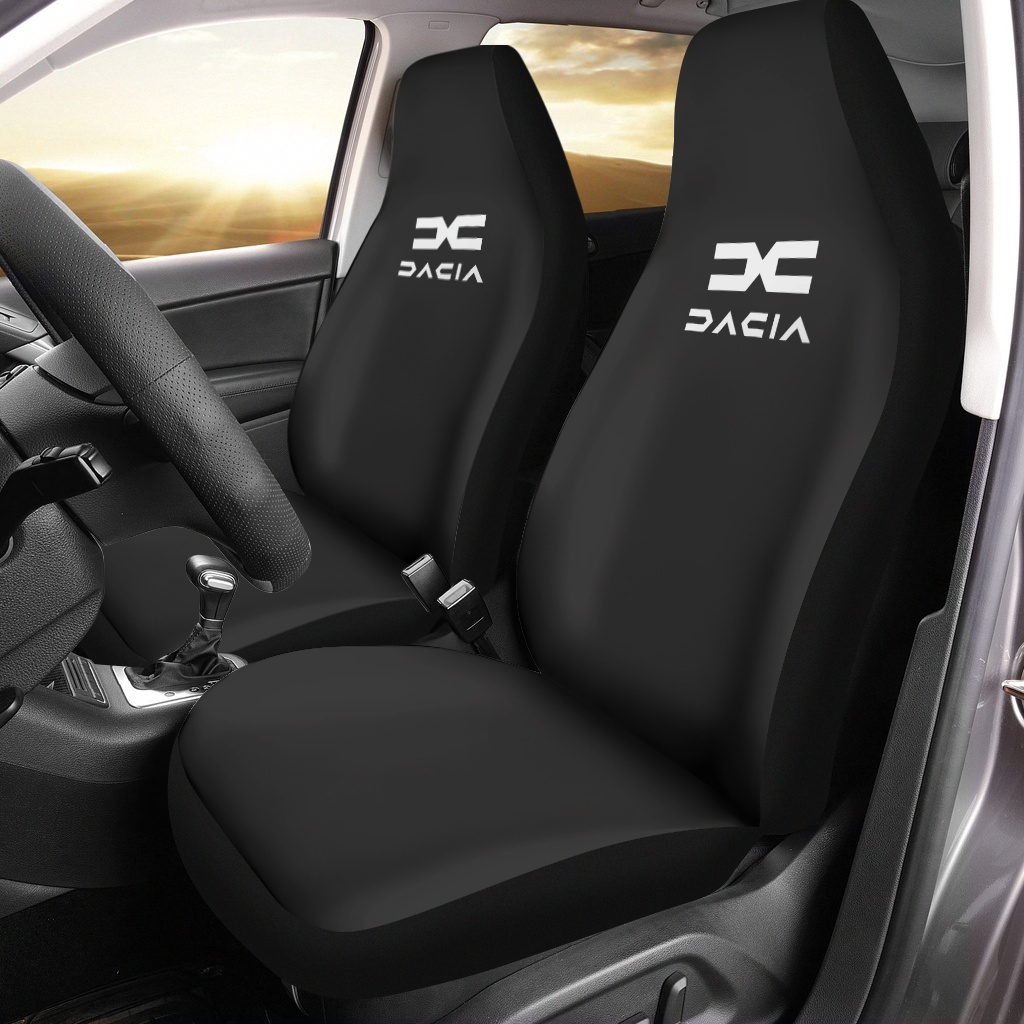 Dacia Duster Araca Özel Oto Koltuk Kılıfı PRO - Siyah Yeni Logolu