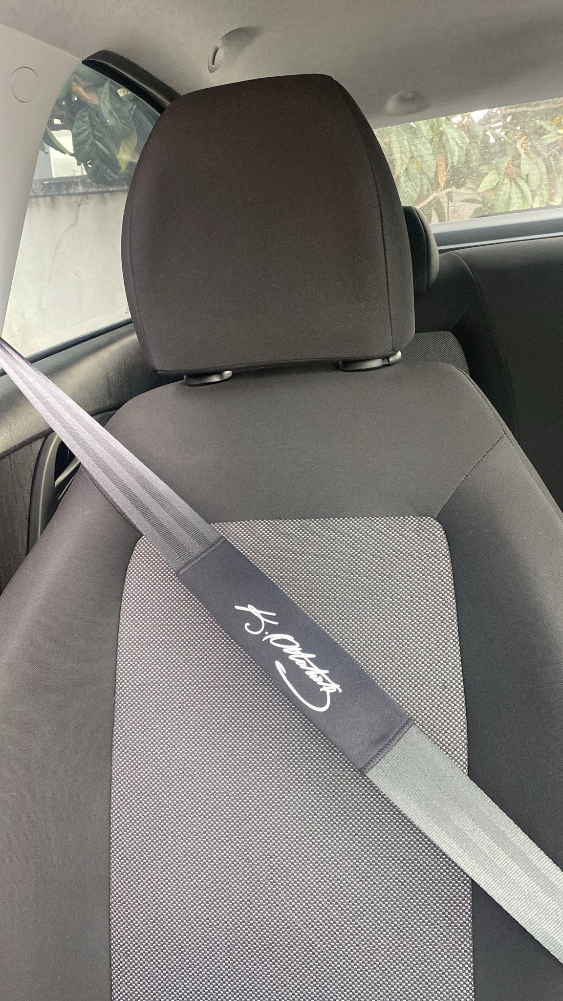 İmza Baskılı Emniyet Kemer Pedi