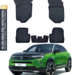 Opel Mokka 2021 ve Sonrası Modele Özel Premium Havuzlu 4D Oto Paspas